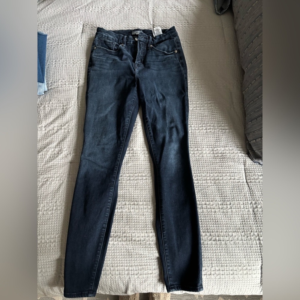 Good American Dark Indigo Skinny Jeans